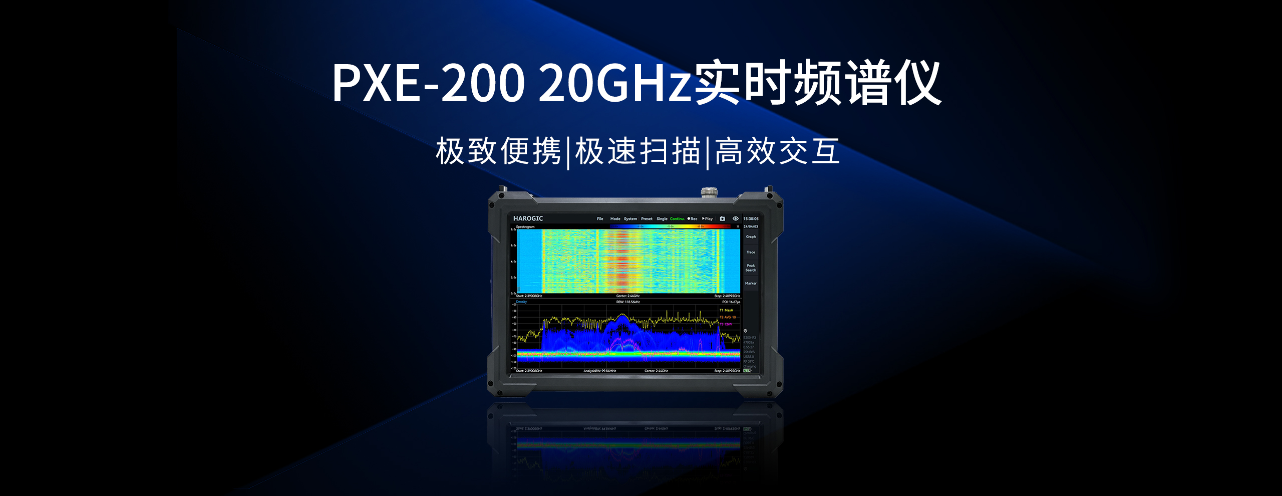 PXE-20020GHz实时频谱分析仪
