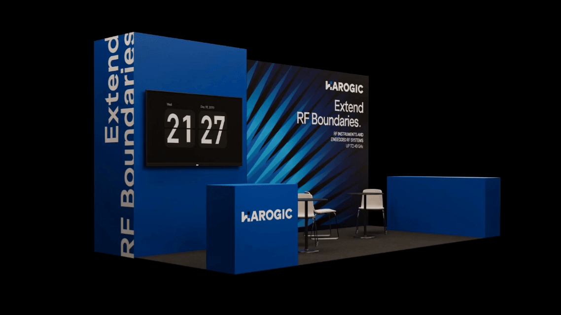 HAROGIC IMS 2026 Booth Presentation Animation