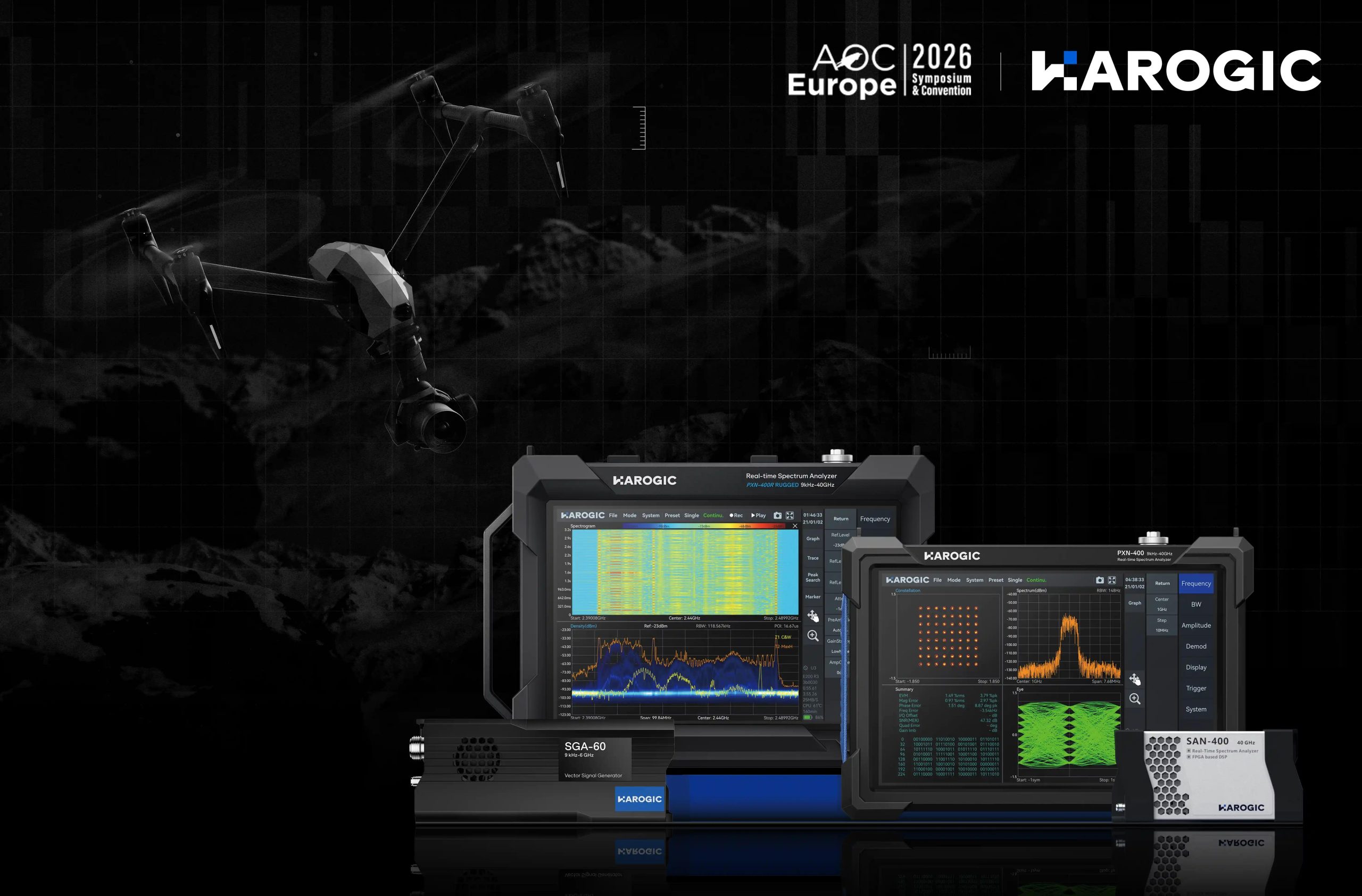 HAROGIC booth at AOC Europe 2026 in Helsinki