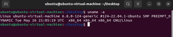 Figure 1 Check the system architecture and operating system version