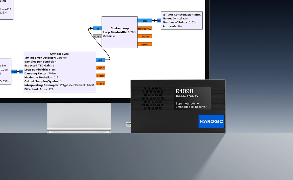 Using HAROGIC receivers in SoapySDR software defined radio platform