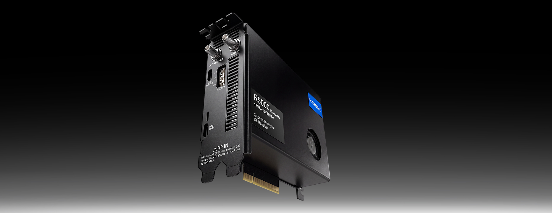 HAROGIC flagship wideband monitoring receiver